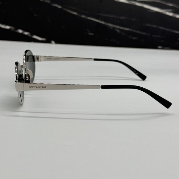 NEW SAINT LAURENT SL692 OO2 SILVER UNISEX SUNGLASSES SAINT LAURENT SL 692 OO2 main image 2
